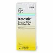 Ketostix® Urine Reagent Strip. Qty 24 Tapes