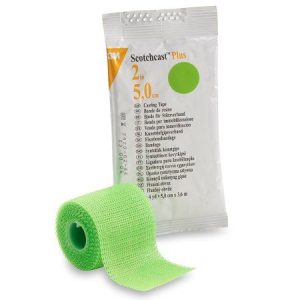 3M Scotchcast Plus Bright Green Cast Tape