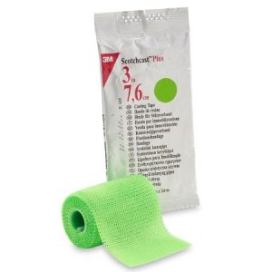 3M Scotchcast Plus Bright Green Cast Tape