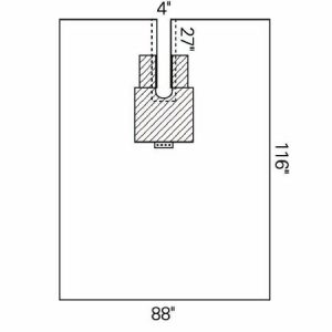 Orthoarts® Sterile Body Split Surgical Drape