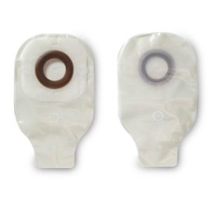 Karaya 5 One-Piece Drainable Transparent Colostomy Pouch