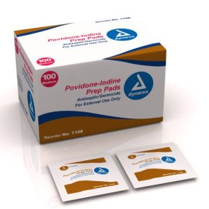 Povidone-Iodine Prep Pad - Medium