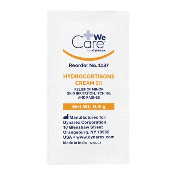 Hydrocortisone Cream 0.9 g foil packet