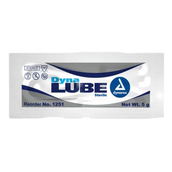 DynaLube Lubricating Jelly  Sterile 5g packet