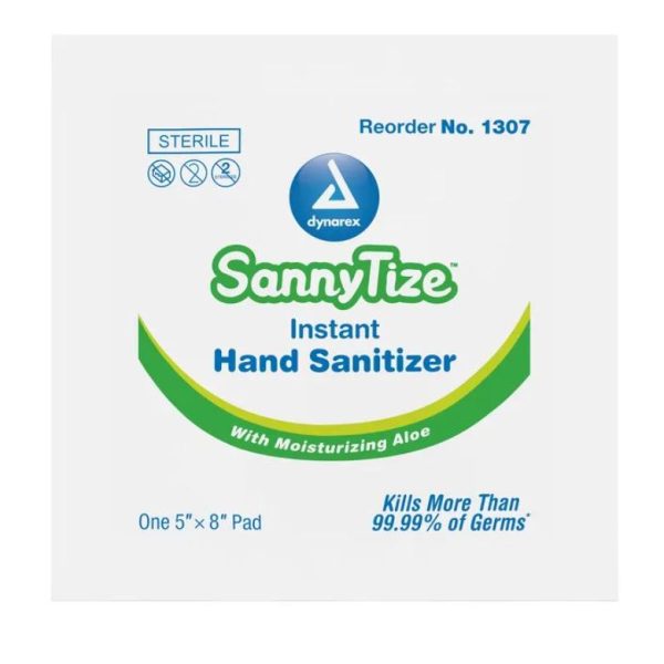 SannyTize Instant Hand Sanitizer - 5 x 8in