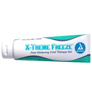 X-Treme Freeze Pain Relieving Cold Therapy Gel 4oz. Tube