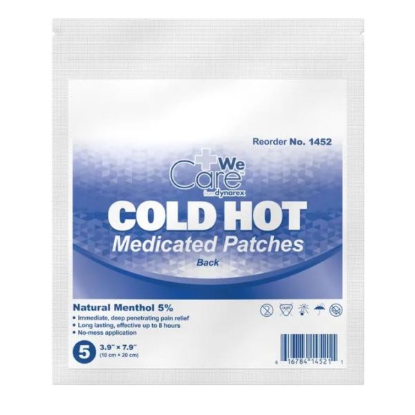 Cold Hot Medicated Patches - Back