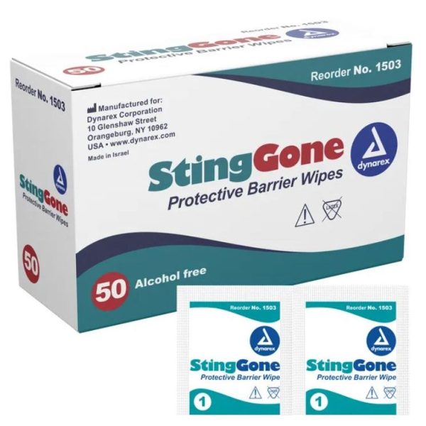 StingGone Protective Barrier Wipes