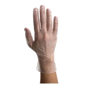 Safe-Touch Vinyl Exam Gloves- Powder-Free - XL