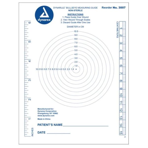 DynaRule Bullseye Measuring Guide