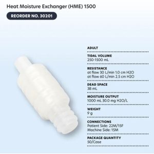 Heat Moisture Exchanger (HME) 1500