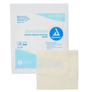 DynaGinate Calcium Alginate Dressing - 4 1/4?×4 1/4?