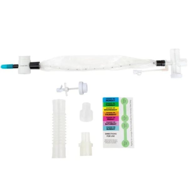 Closed Suction Tracheostomy Catheter  Double Swivel Elbow