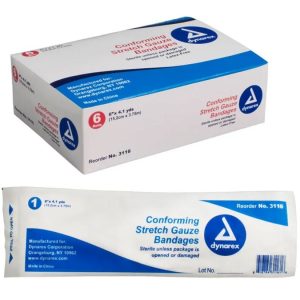 Stretch Gauze Bandage Roll - 6"