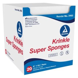 Krinkle Super Sponges - 6" x 6.75"