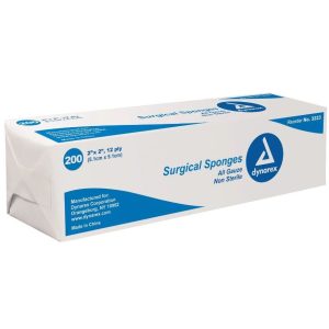 Surgical Gauze Sponge 2"x 2" 12 Ply