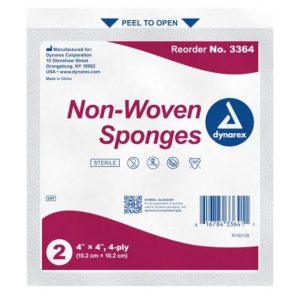 Non-Woven Sponge Sterile 2's