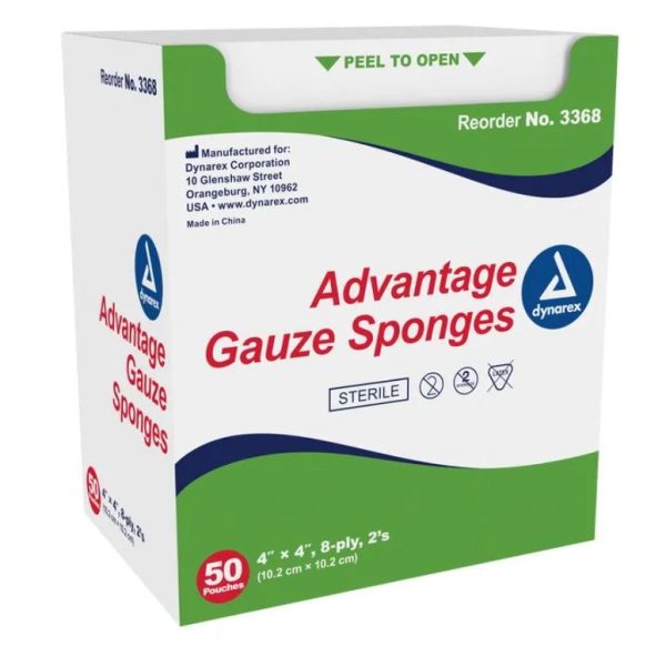 Advantage Gauze Sponge - Sterile 4"x 4"