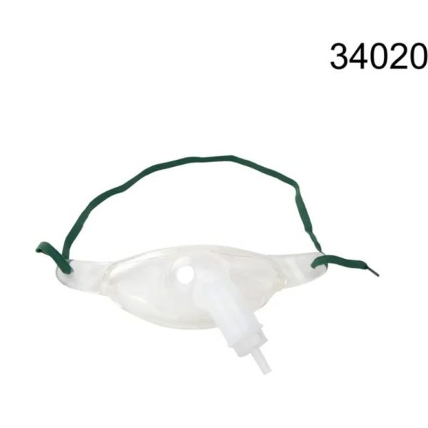 Tracheostomy Mask with Swivel Tubing Connector and (5.4 mm) Adaptor  Adult