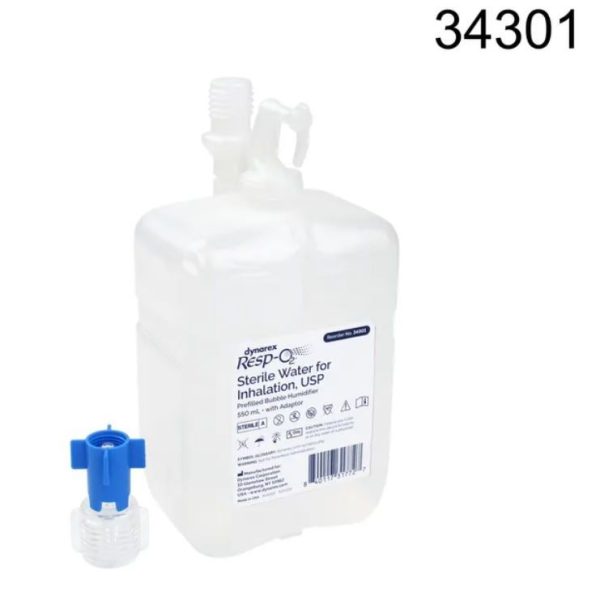 Sterile Water for Inhalation (Prefilled Bubble Humidifier)