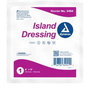 Island Dressing Sterile 6'' x 6''