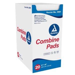 Combine Pads 1/Pouch - Sterile