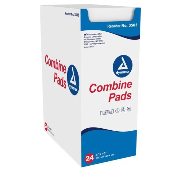 Combine Pads 1/Pouch - Sterile