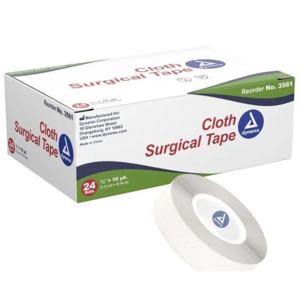 Cloth Surgical Tape 1/2'' x 10 yds