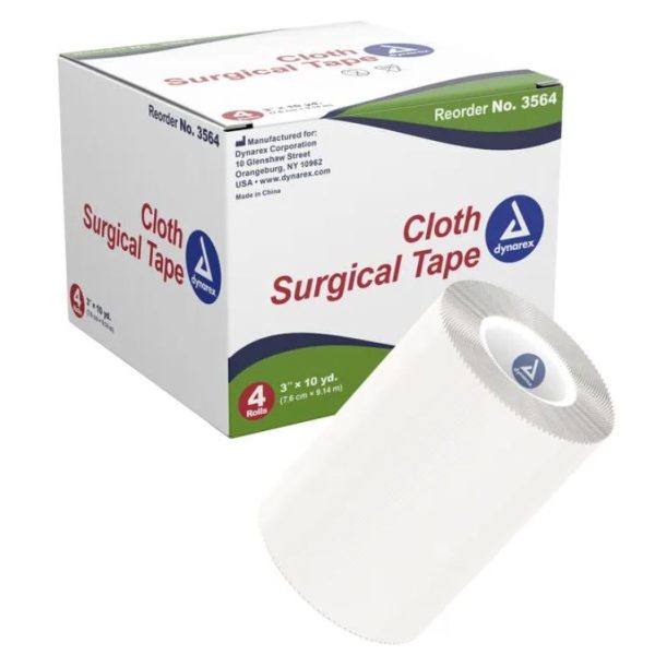 Cloth Surgical Tape 3'' x 10 yds