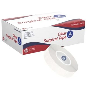 Surgical Tape Transparent 1/2''x10 Yds