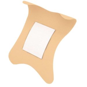 Adhesive Fabric Bandages Four Wing  Sterile 3'' x 3''