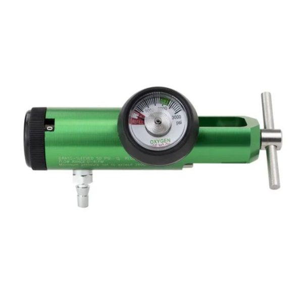 CGA Oxygen Regulator - 0-25 LPM