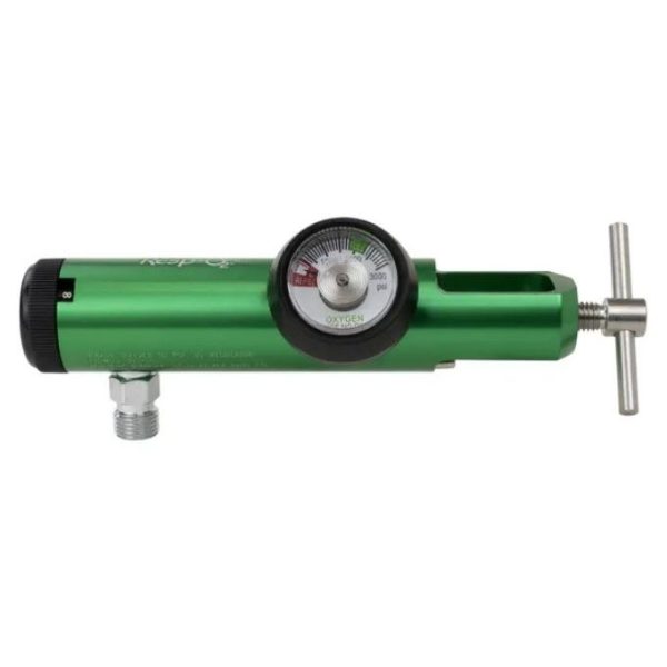 CGA Extended Oxygen Regulator - 0-15 LPM