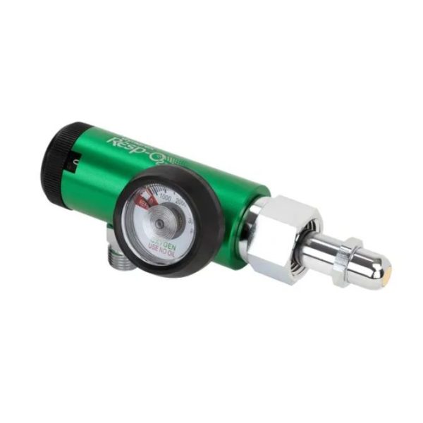 CGA 540 Style Mini Oxygen Regulator - 0-15 LPM