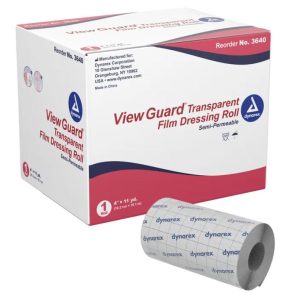 View Guard Transparent Film Dressing Roll 4'' x 11yds