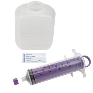 IV Pole Kit -Enteral Feeding Syringe w/ enfit connector (60cc) - Non-Sterile