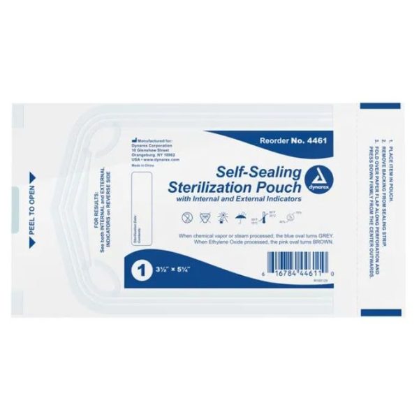 Sterilization Pouches 3.5'' x 5.25''