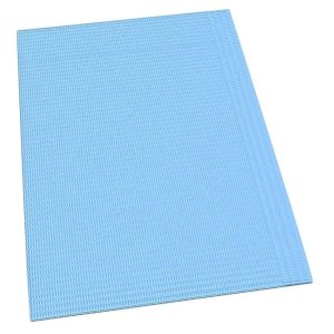 Dental Bibs - Blue 17 3/4'' x 12 7/8''