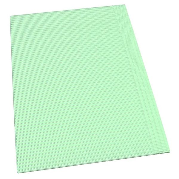 Dental Bibs - Mint Green 17 3/4'' x 12 7/8''