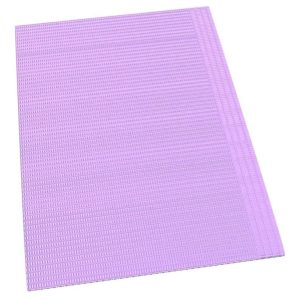 Dental Bibs - Lavender 17 3/4'' x 12 7/8''