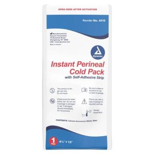 Perineal Instant Cold Pack with self adhesive strip