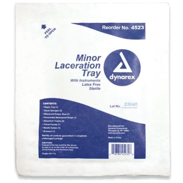 Minor Laceration Tray w/ Instruments