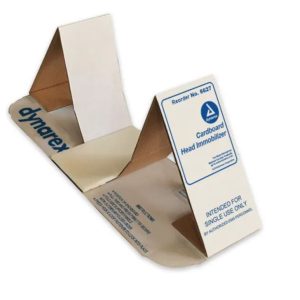 Cardboard Head Immobilizer