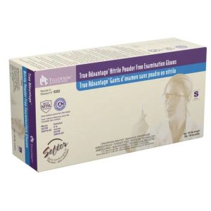 True Advantage Nitrile Exam Gloves- Powder-Free - S