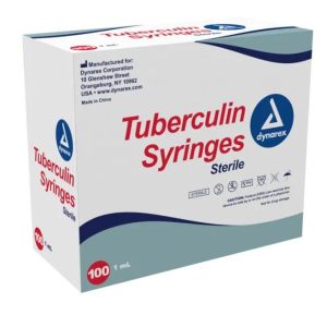 Tuberculin Non-Safety Syringe - 1cc 27G