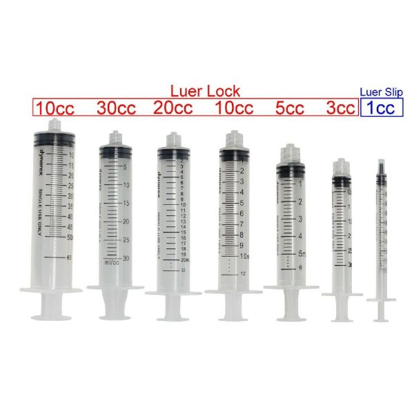 Syringe - Luer Lock 60 cc