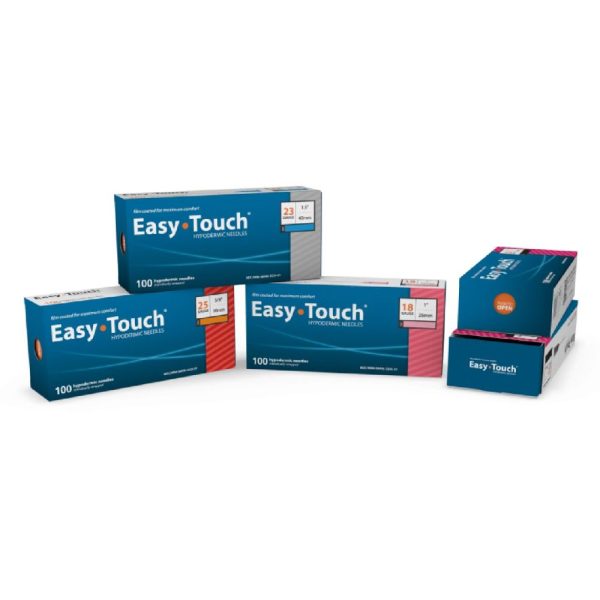 EasyTouch Hypodermic Needles 30G x 1/2 in.