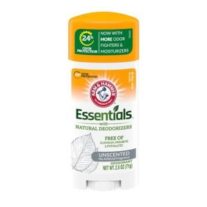 Arm & Hammer Unscented Deodorant 2.5 oz Aluminum Free