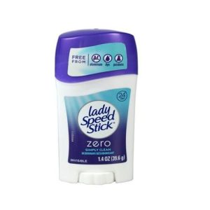 Lady Power Sitck Zero Simply Clean Deodorant 1.4 oz