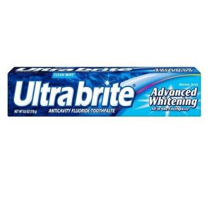 Ultrabrite Advanced Whitening Toothpaste 6 oz